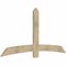 Ekena Millwork Bellingham Rough Sawn Timber Gable Bracket, Douglas Fir, 84"W x 42"H x 2"D x 6"F, 12/12 Pitch GBW084X42X0206BEL00RDF - alternate 3
